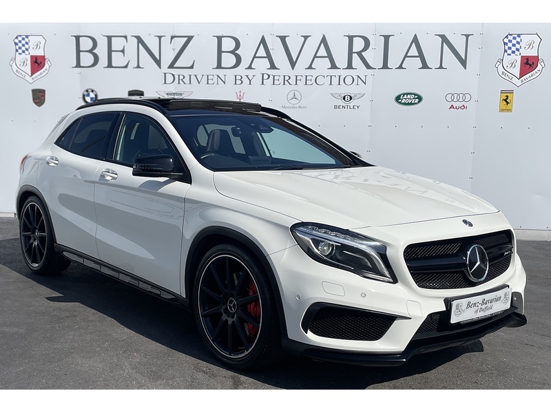 Mercedes-Benz 
Mercedes-Benz GLA 2.0 GLA45 AMG (Premium) SUV 5dr Petrol SpdS DCT 4MATIC Euro 6 (s/s) (381 ps)