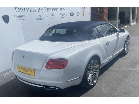 6.0 W12 GTC Speed Convertible 2dr Petrol Auto 4WD Euro 5 (625 ps)