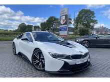 BMW i8 Protonic Frozen White Edition 1.5 2dr Coupe Automatic Petrol/Electric