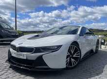 BMW i8 Protonic Frozen White Edition 1.5 2dr Coupe Automatic Petrol/Electric