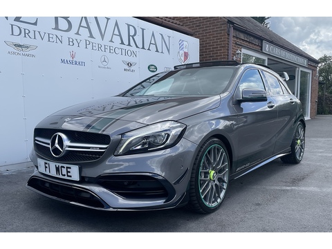 2.0 A45 AMG PETRONAS 2015 World Champion Edition Hatchback 5dr Petrol SpdS DCT 4MATIC Euro 6 (s/s) (381 ps)