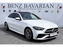 Mercedes-Benz C Class 2.0 C300e 25.4kWh AMG Line (Premium Plus) Saloon 4dr Petrol Plug-in Hybrid G-Tronic+ Euro 6 (s/s) (313 ps)