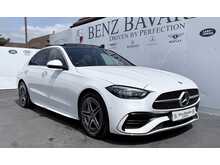 Mercedes-Benz C Class 2.0 C300e 25.4kWh AMG Line (Premium Plus) Saloon 4dr Petrol Plug-in Hybrid G-Tronic+ Euro 6 (s/s) (313 ps)