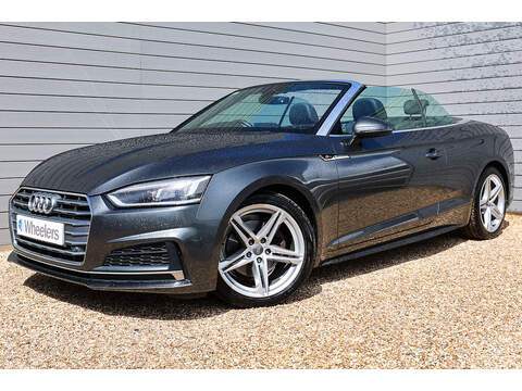 Audi A5 Cabriolet TFSI S line Convertible 2.0 Automatic Petrol