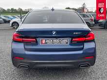 BMW 5 Series 520i MHT M Sport 2.0 520i MHT M Sport Saloon 4dr Petrol Hybrid Steptronic Euro 6 (s/s) (184 ps) 