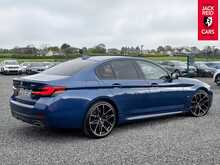 BMW 5 Series 520i MHT M Sport 2.0 520i MHT M Sport Saloon 4dr Petrol Hybrid Steptronic Euro 6 (s/s) (184 ps) 