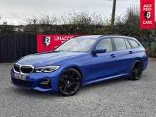 BMW 3 Series 318d MHT M Sport 2.0 318d MHT M Sport Touring 5dr Diesel Hybrid Auto Euro 6 (s/s) (150 ps) 