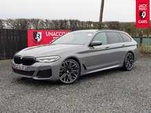 BMW 5 Series 520d MHT M Sport 2.0 520d MHT M Sport Touring 5dr Diesel Hybrid Steptronic Euro 6 (s/s) (190 ps) 