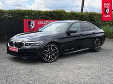 BMW 5 Series 520d MHT M Sport 2.0 520d MHT M Sport Saloon 4dr Diesel Hybrid Steptronic Euro 6 (s/s) (190 ps) 
