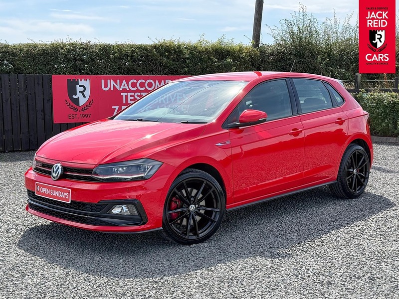 2018 VOLKSWAGEN POLO GTI STYLING PACK PADDLE SHIFT GEARS CAR NET APP CONNECT 63,449 MLS... photo