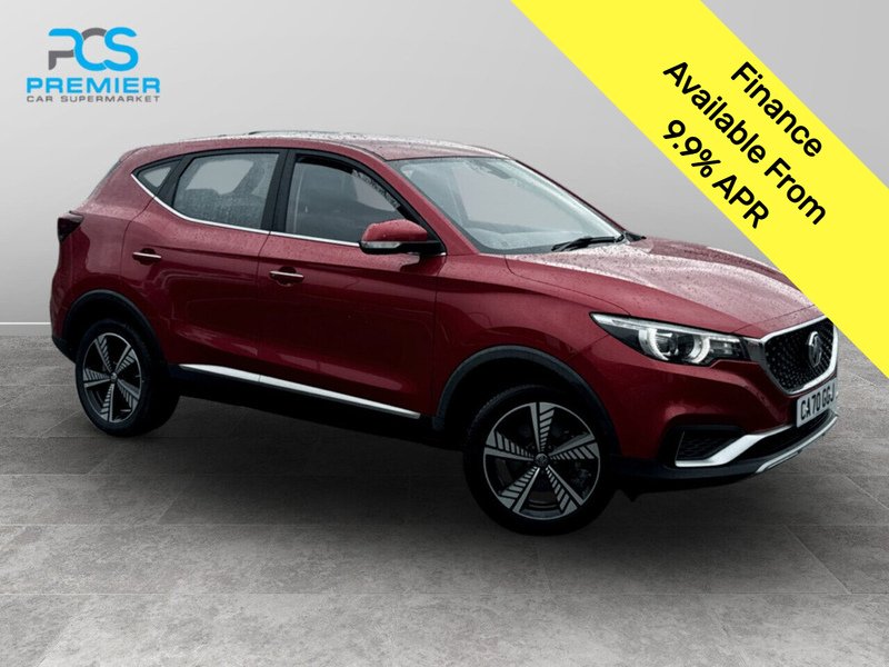 Red 2020 MG ZS 105kw Excite Ev 45kwh 5dr Auto Hatchback Front-wheel drive Automatic