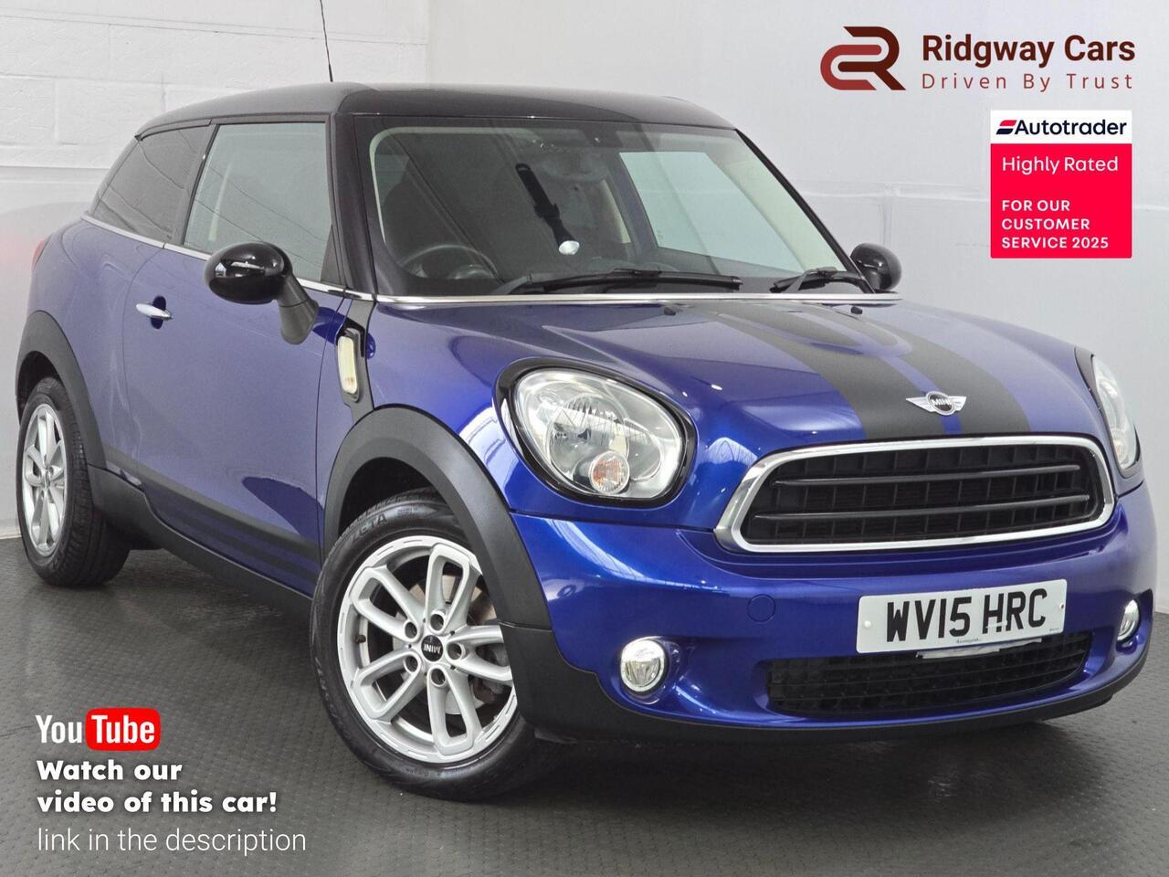 MINI 1.6 Cooper SUV 3dr Petrol Manual Euro 5 (s/s) (122 ps)