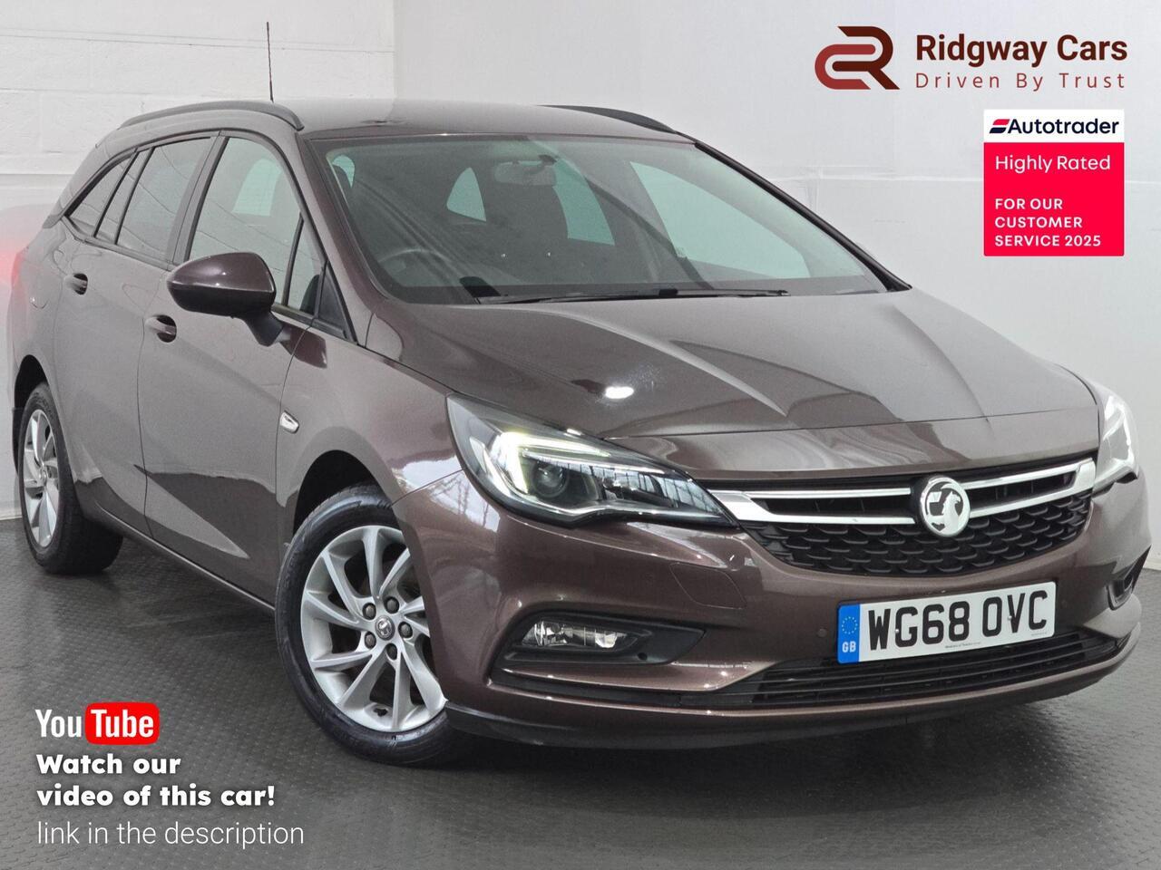 Vauxhall 1.4i Turbo Tech Line Nav Sports Tourer 5dr Petrol Manual Euro 6 (125 ps)