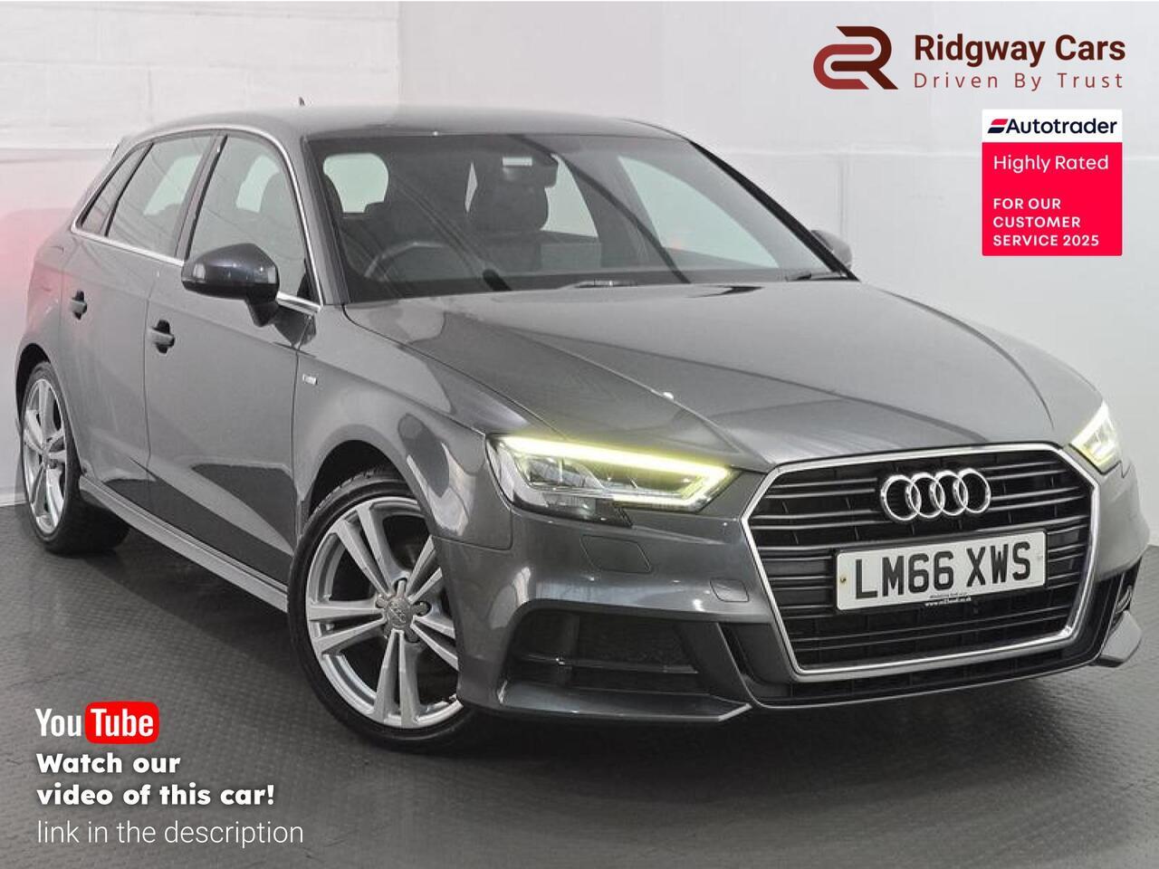 Audi 1.4 TFSI CoD S line Sportback 5dr Petrol S Tronic Euro 6 (s/s) (150 ps)