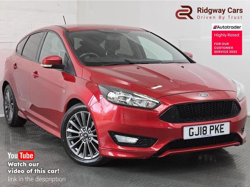 FORD FOCUS T ECOBOOST ST LINE 2018 29,741 MLS 1.0 MANUAL PETROL 9,950 OR...