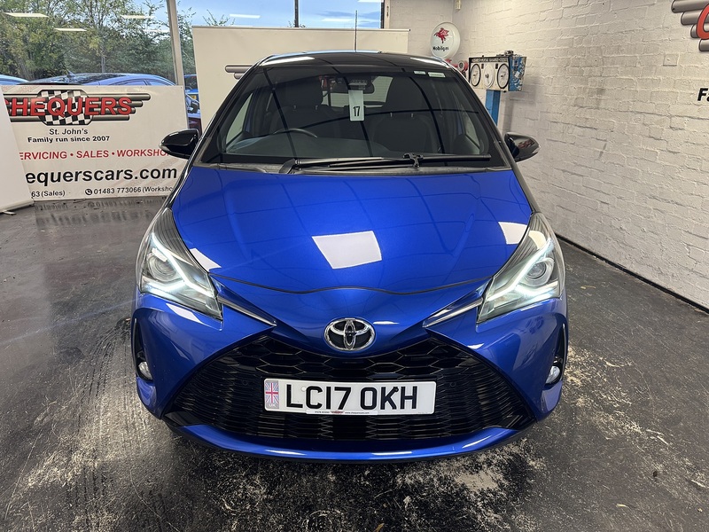 Toyota Yaris VVT-i Blue Bi-Tone - U75719
