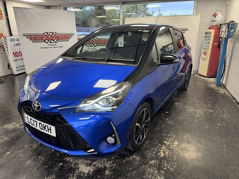 Toyota Yaris VVT-i Blue Bi-Tone - U75719