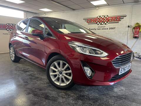 Ford Fiesta 1.0T EcoBoost Titanium Hatchback 5dr Petrol Manual Euro 5 (s/s) (125 ps)