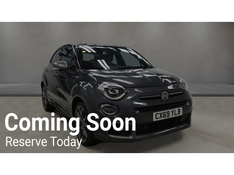 Grey 2019 Fiat 500X Hatchback Front-wheel drive Manual