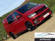 2018 (68) Volkswagen Transporter T32 Highline Crew Van 204ps DSG