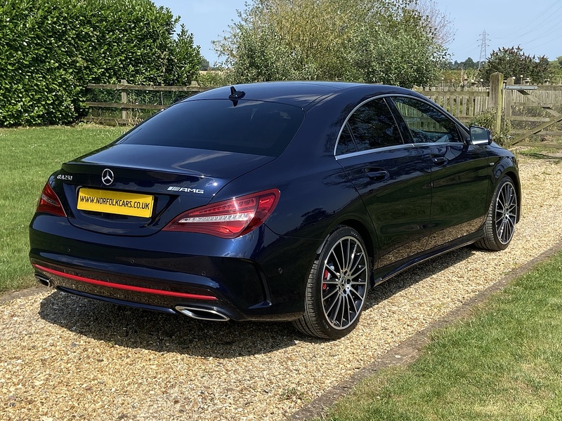 Mercedes-Benz 2.0 CLA250 AMG Coupe 4dr Petrol 7G-DCT Euro 6 (s/s) (218 ps)