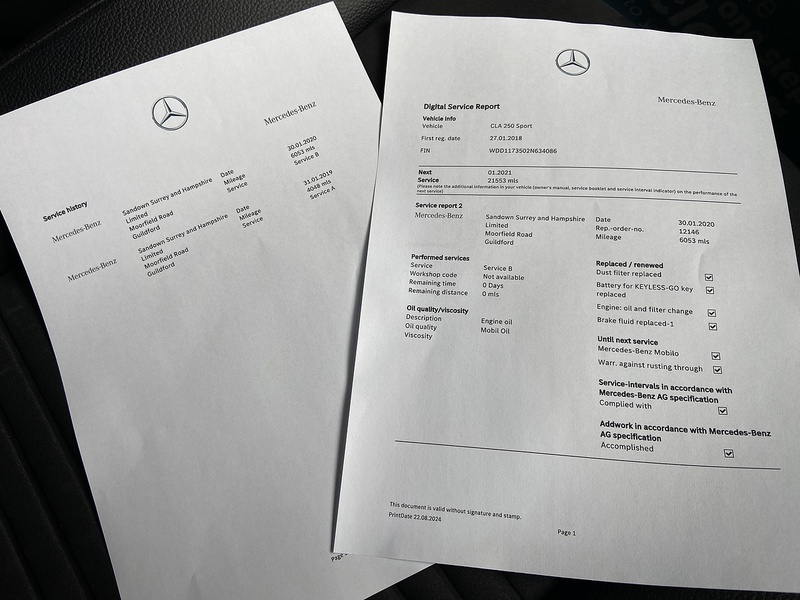 Mercedes-Benz 2.0 CLA250 AMG Coupe 4dr Petrol 7G-DCT Euro 6 (s/s) (218 ps)