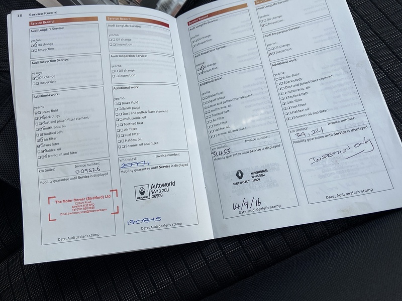 Audi 2.0 TDI Sport Hatchback 3dr Diesel Manual Euro 5 (s/s) (150 ps)