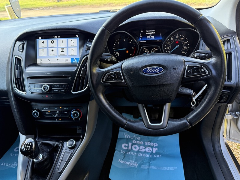 Ford 1.5 TDCi Zetec Hatchback 5dr Diesel Manual Euro 6 (s/s) (120 ps)