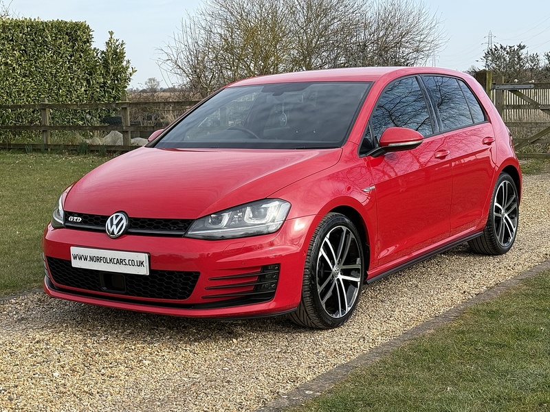 Volkswagen 2.0 TDI BlueMotion Tech GTD Hatchback 5dr Diesel Manual Euro 6 (s/s) (184 ps)