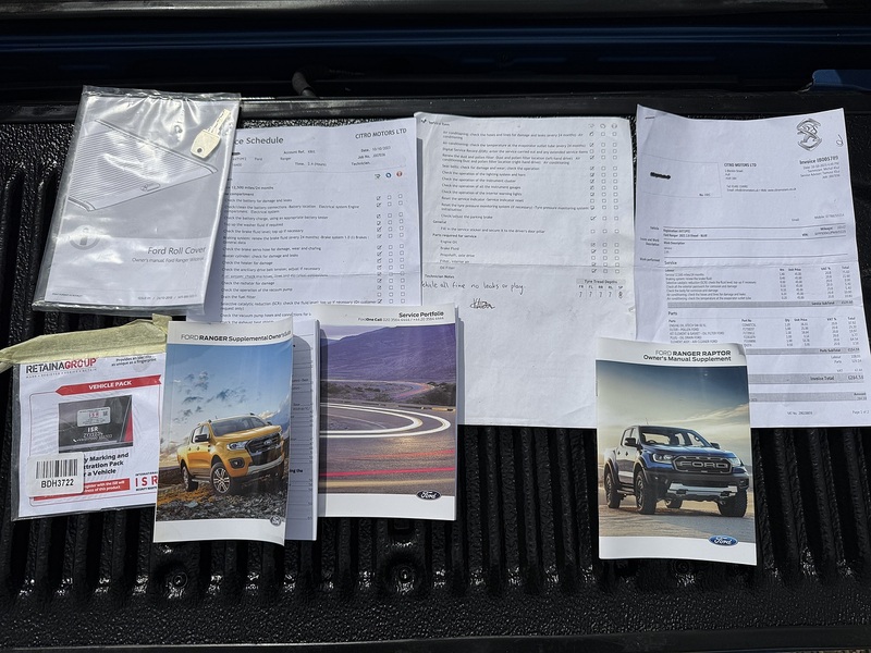 Ford 2.0 EcoBlue Raptor Pickup Double Cab 4dr Diesel Auto 4WD Euro 6 (s/s) (213 ps)