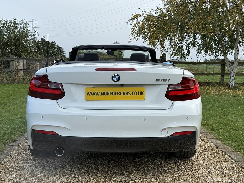 BMW 1.5 218i M Sport Convertible 2dr Petrol Auto Euro 6 (s/s) (136 ps)