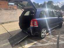 2013 Vauxhall Zafira Exclusiv Wheelchair Access Vehicle