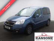 Peugeot Partner Blue Hdi Tepee Active Wheelchair Access Vehicle