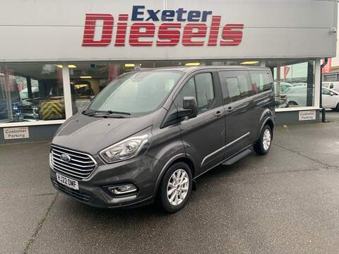 Ford Tourneo Custom 2.0 310 EcoBlue Titanium Minibus Double Cab 5dr Diesel Manual L2 Euro 6 (s/s) (130 ps)