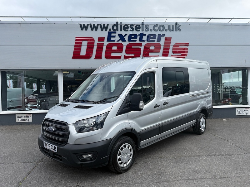 Moondust Silver (Metallic Paint) 2024 Ford Transit Van Front-wheel drive Manual