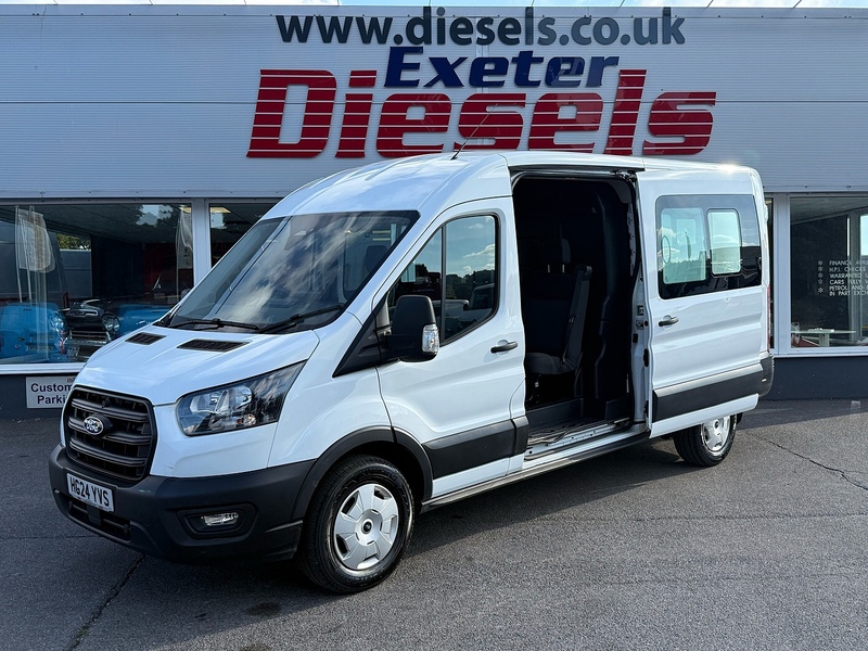 Ford Transit 350 EcoBlue Trend L3 H2 6 Seat Crew Van (130PS) RWD - U7162