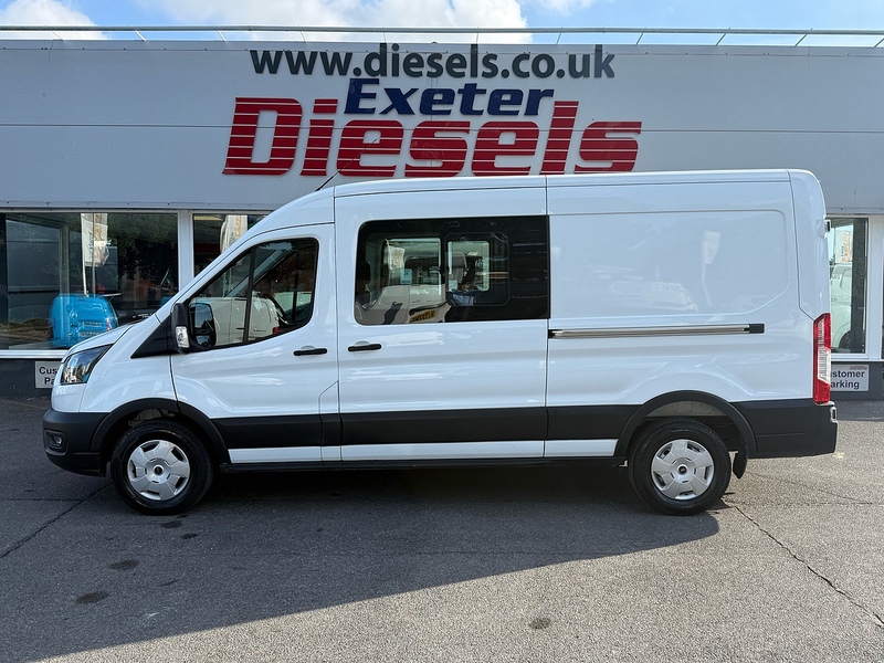 Ford Transit 350 EcoBlue Trend L3 H2 6 Seat Crew Van (130PS) RWD - U7162