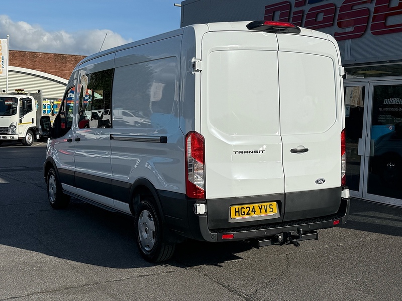 Ford Transit 350 EcoBlue Trend L3 H2 6 Seat Crew Van (130PS) RWD - U7162