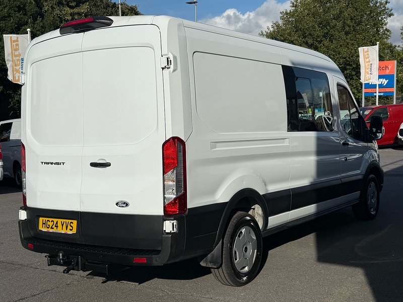 Ford Transit 350 EcoBlue Trend L3 H2 6 Seat Crew Van (130PS) RWD - U7162