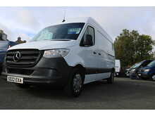 2022 MERCEDES SPRINTER MWB NEW SHAPE *NO VAT* LOW MILES 60k YEARS MOT