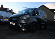 2019 FORD TRANSIT CUSTOM LIMITED RS CREWCAB *NO VAT* STUNNING CONDITION LOW MILES !!!!