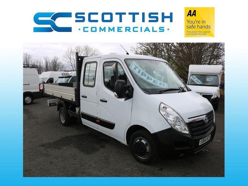 Vauxhall Movano R3500 L3h1 Cdti Crc Tipper Drw Tipper 2.3 Manual Diesel