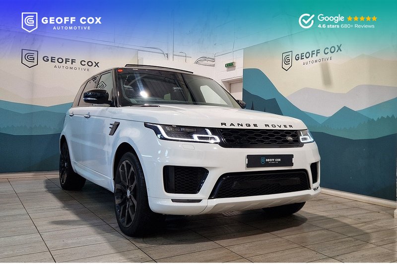 White 2021 Land Rover Range Rover Sport 3.0 D300 Autobiography Dynamic 5dr Auto All-wheel drive Automatic