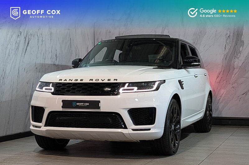White 2021 Land Rover Range Rover Sport All-wheel drive Automatic