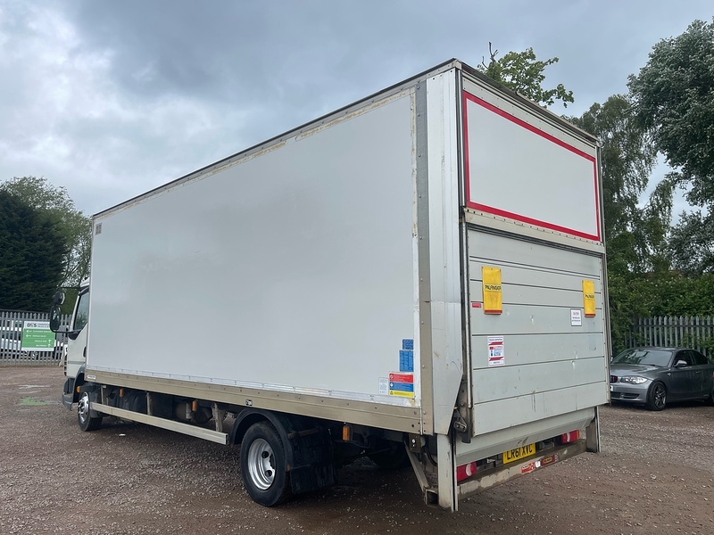 DAF 45 Box Lorry With Taillift 7.5 Ton 4.5 Box Automatic Diesel