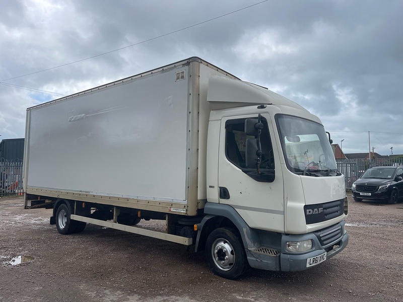 DAF 45 Box Lorry With Taillift 7.5 Ton 4.5 Box Automatic Diesel
