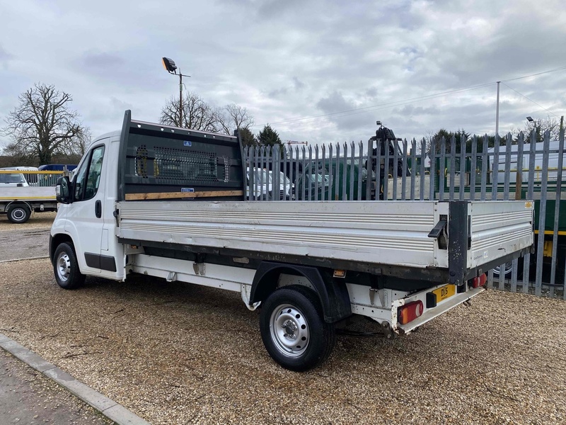 Peugeot 2.0 BlueHDi 335 L3 LWB Dropside Flatbed Truck