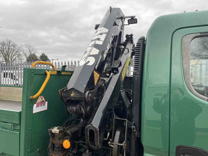 FUSO 7C15 34 ATLAS 57.3 CRANE 12FT DROPSIDE 7.5 TON 3.0 Dropside Crane Lorry Manual Diesel