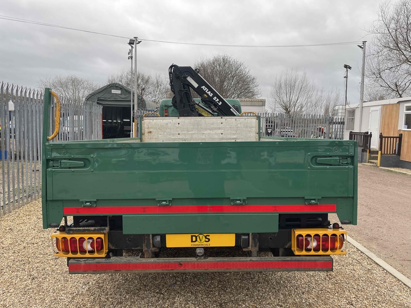 FUSO 7C15 34 ATLAS 57.3 CRANE 12FT DROPSIDE 7.5 TON 3.0 Dropside Crane Lorry Manual Diesel