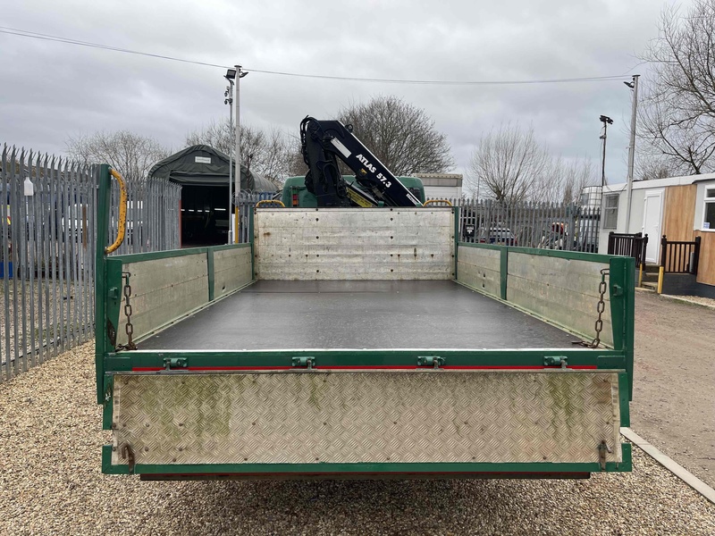 FUSO 7C15 34 ATLAS 57.3 CRANE 12FT DROPSIDE 7.5 TON 3.0 Dropside Crane Lorry Manual Diesel